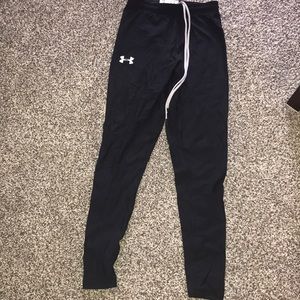 Black and white joggers